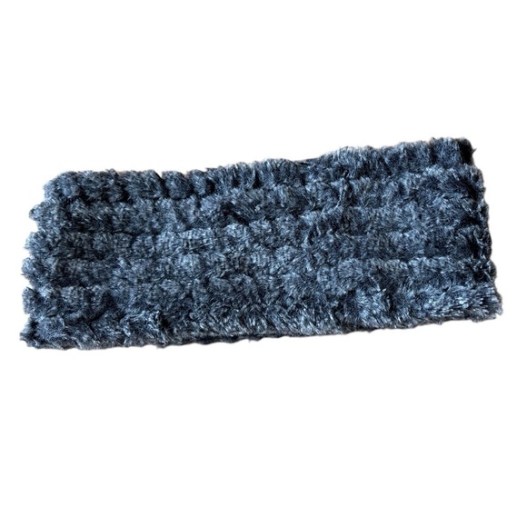 J MCLAUGHLIN AZALEA FAUX FUR NECK WARMER LUXURY CHIC ELEGANT SOFT APRES SKI GRAY - Picture 3 of 7